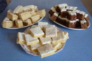 Selection of cakes                          