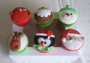 christmas cupcakes       